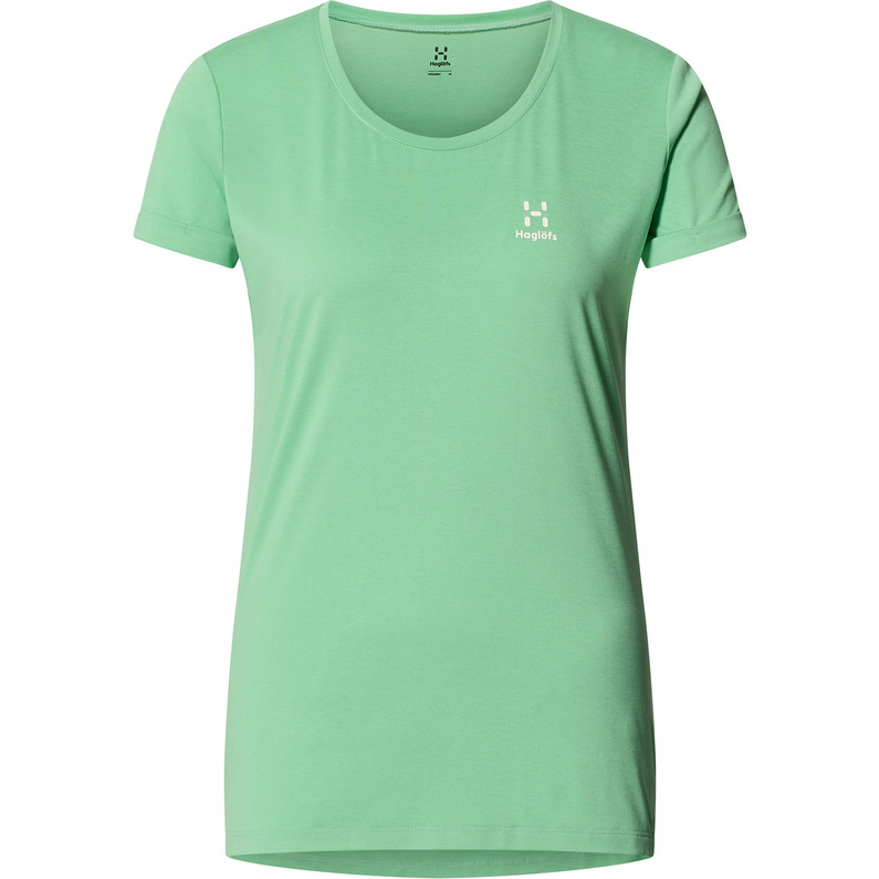 Женская футболка Ridge Hike Haglöfs, зеленый