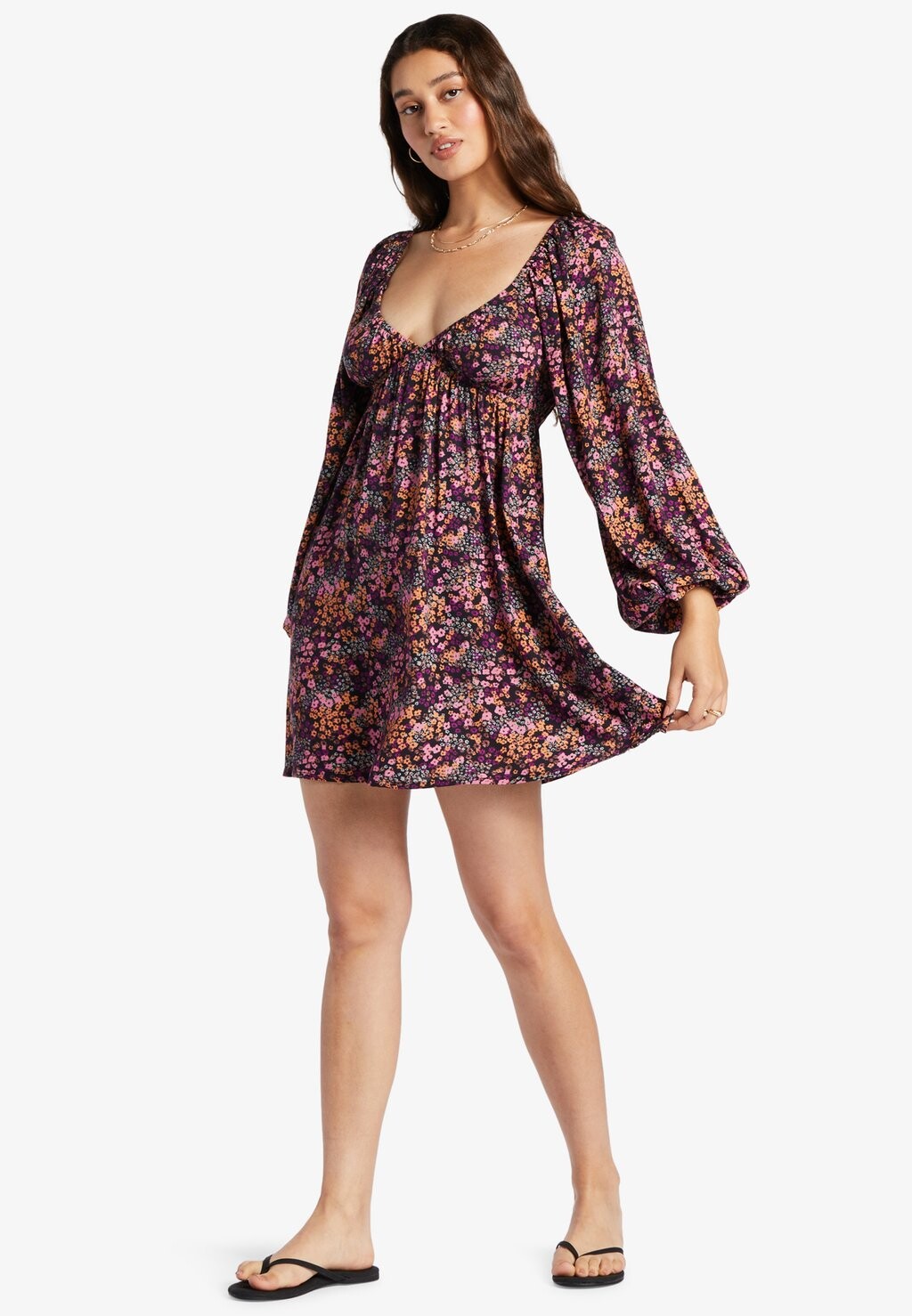 

Дневное платье Roxy SWEETEST SHORES, цвет anthracite floral daze