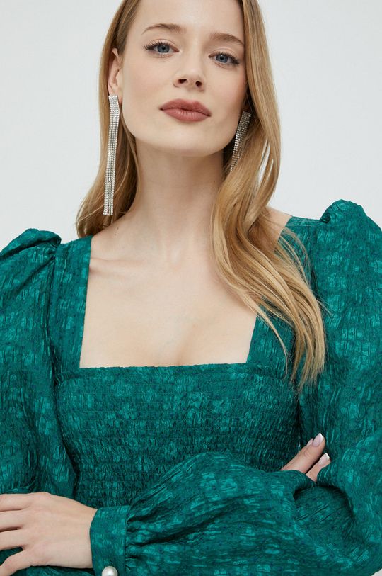 Платье Дженни на заказ Custommade, зеленый