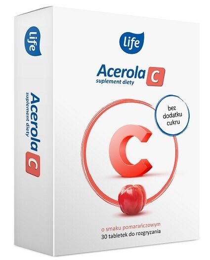 

Life Acerola Do Ssania иммуномодулятор, 30 шт.