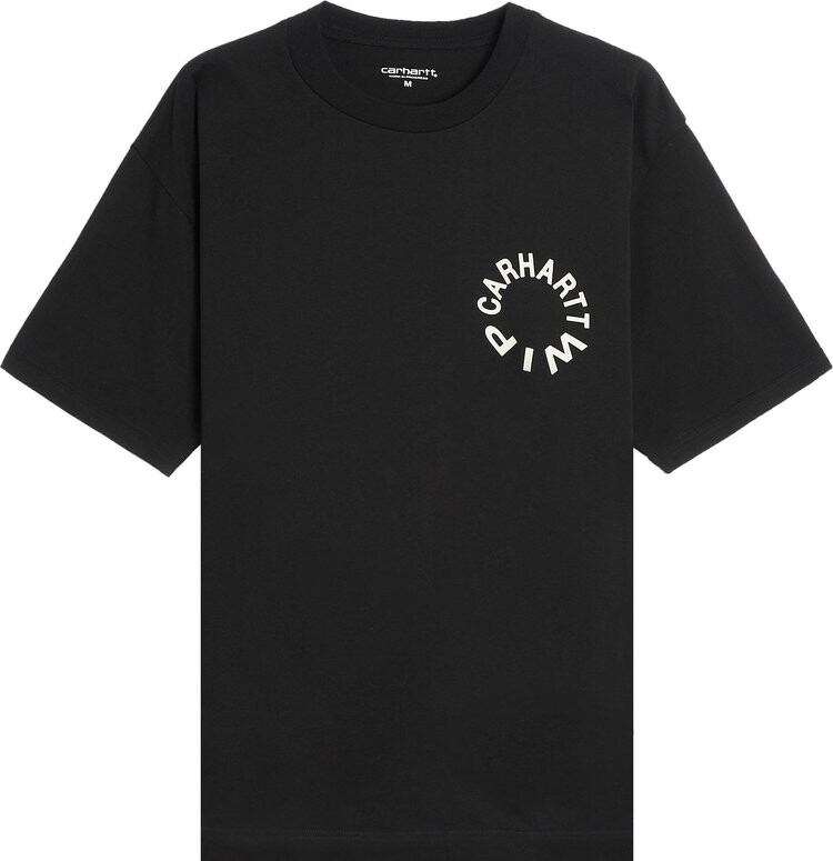 

Футболка Carhartt WIP Short-Sleeve Work Varsity 'Black', черный