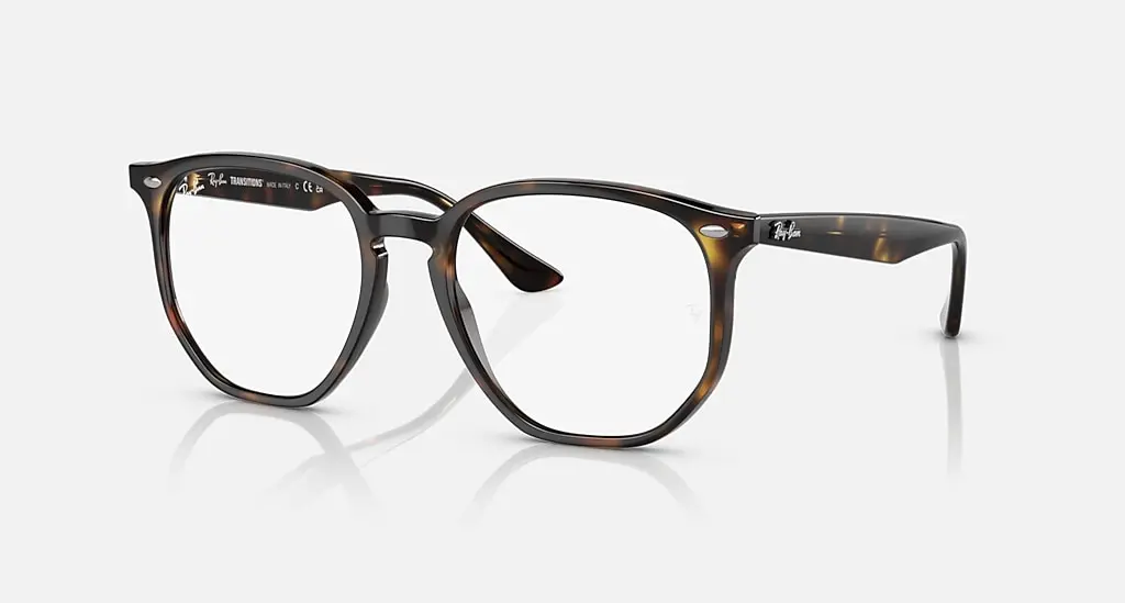 

Солнцезащитные очки Ray-Ban RB4306 TRANSITIONS, прозрачный/зеленый