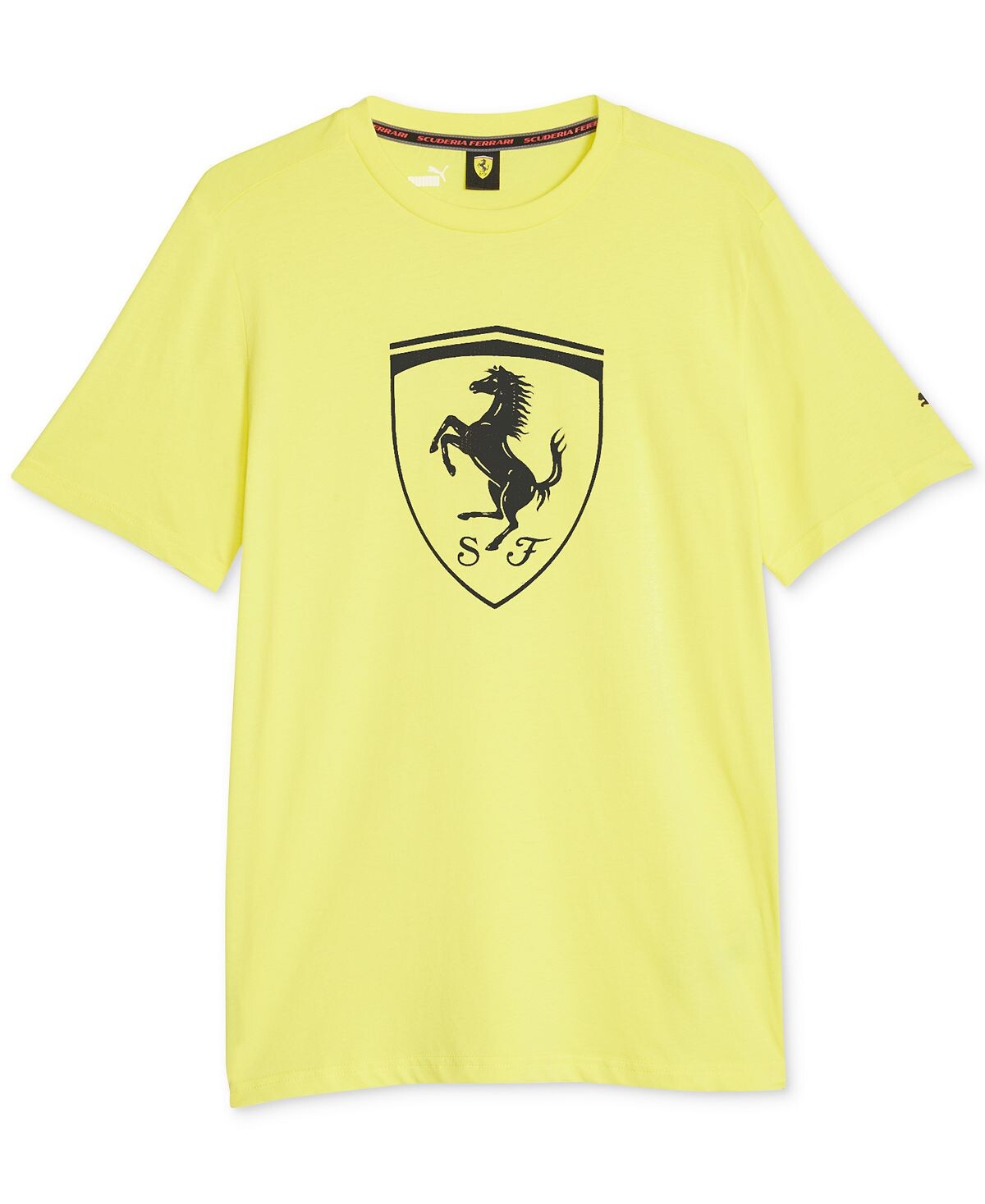 

Мужская футболка с графическим логотипом Ferrari Race Big Shield Puma