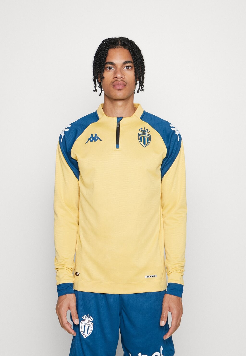 

Team As Monaco Training Swear Player Kappa, цвет yellow mustard/blue darkness