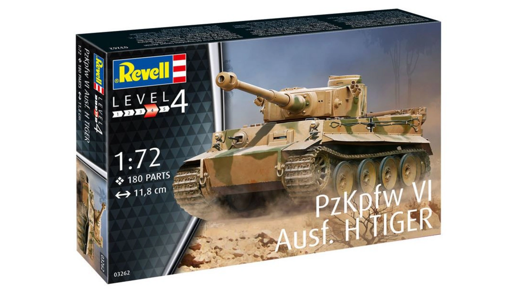 Revell PzKpfw VI AusfH TIGER конструктор pzkpfw v panther ausf g