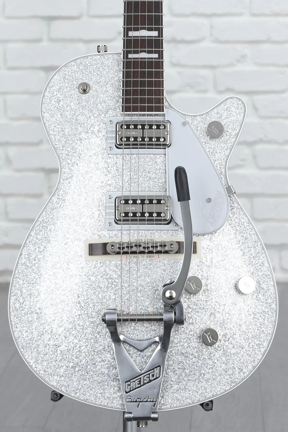 

Электрогитара Gretsch G6129T-89VS Vintage Select '89 Sparkle Jet - Silver Sparkle
