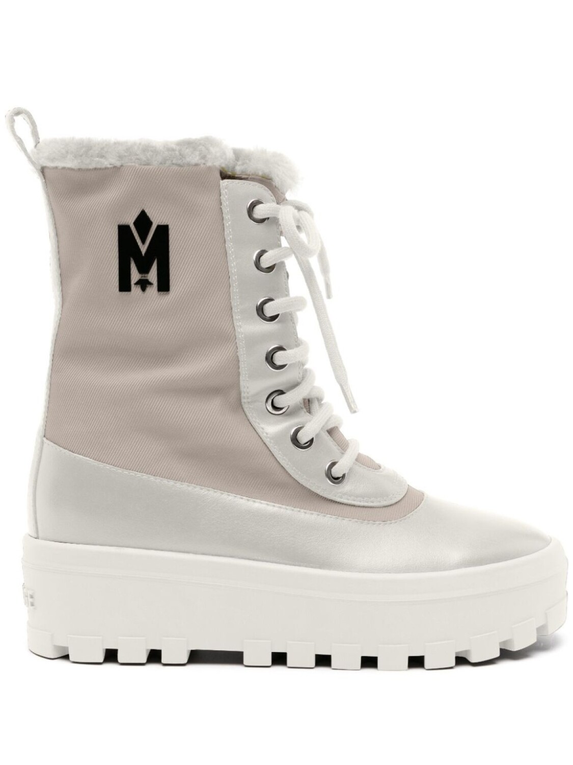 

Mackage ботинки Hero с мехом, белый