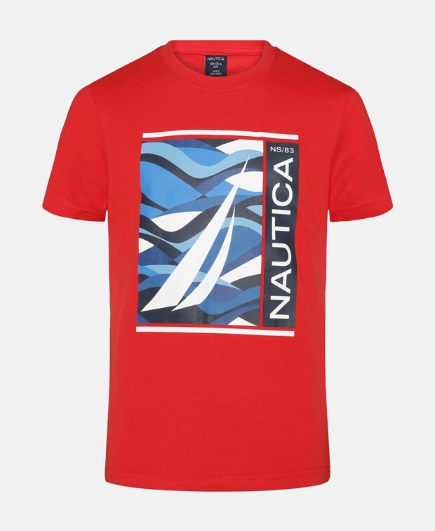 

Футболка Nautica, красный