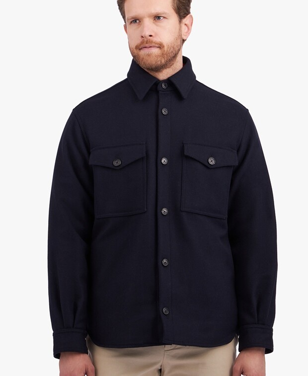 

Шерстяная куртка Brooks Brothers, синий