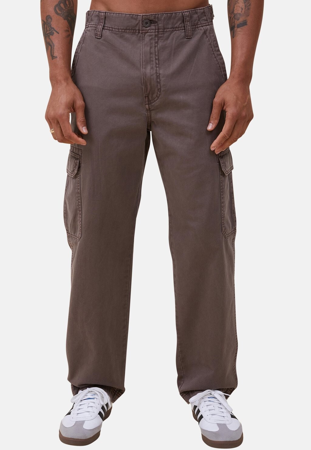 

Брюки-карго Tactical Cotton On, цвет vintage dark brown twill