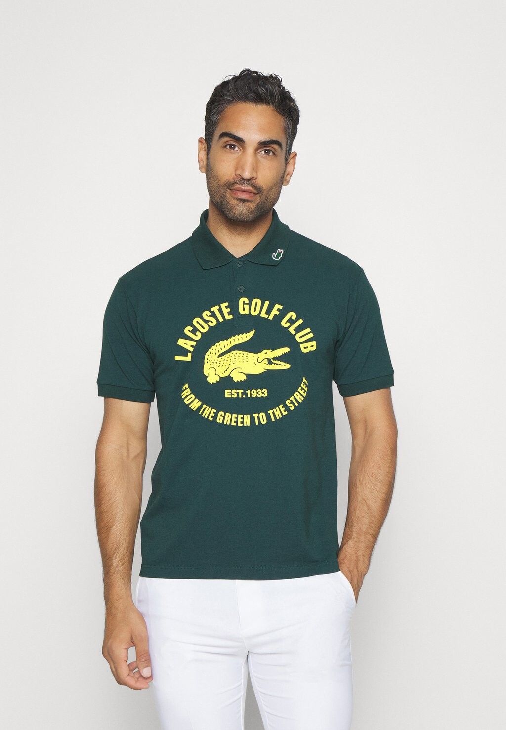 

Поло Golf Club Lacoste, цвет sinople