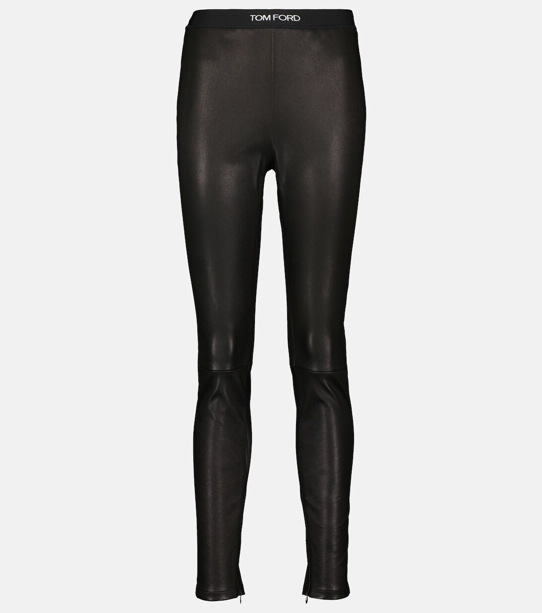 

Кожаные леггинсы TOM FORD, черный