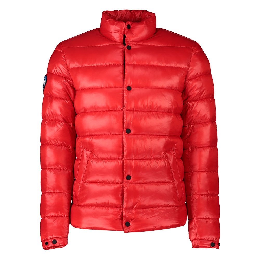 

Куртка Superdry High Shine Quilted Puffer, красный