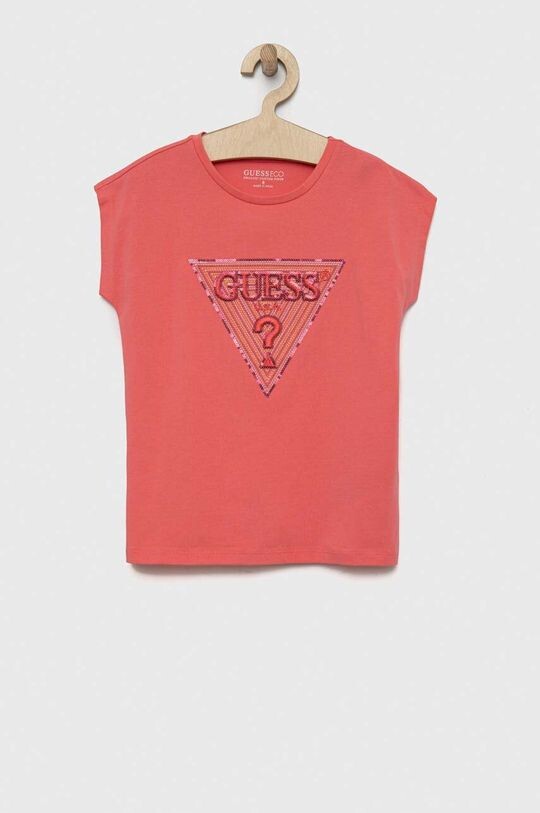 

Детская футболка Guess, розовый