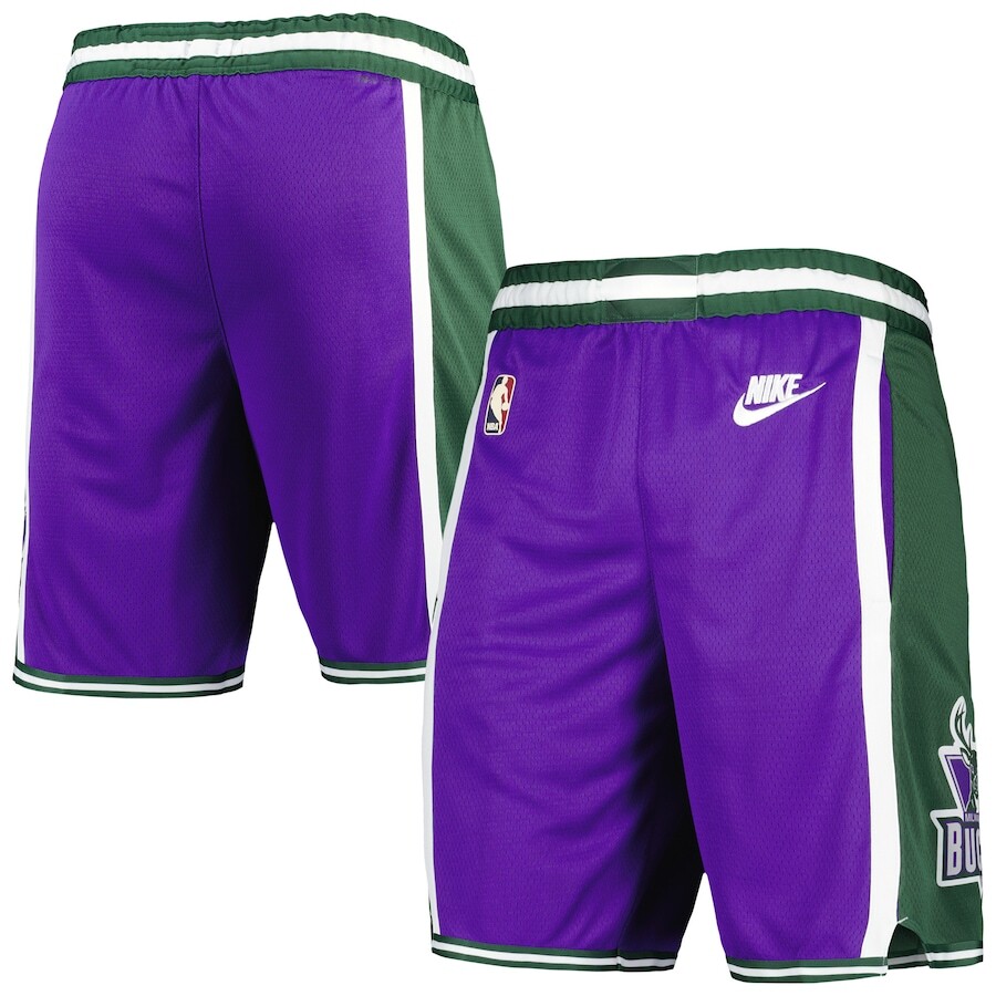 

Шорты Nike Milwaukee Bucks, фиолетовый