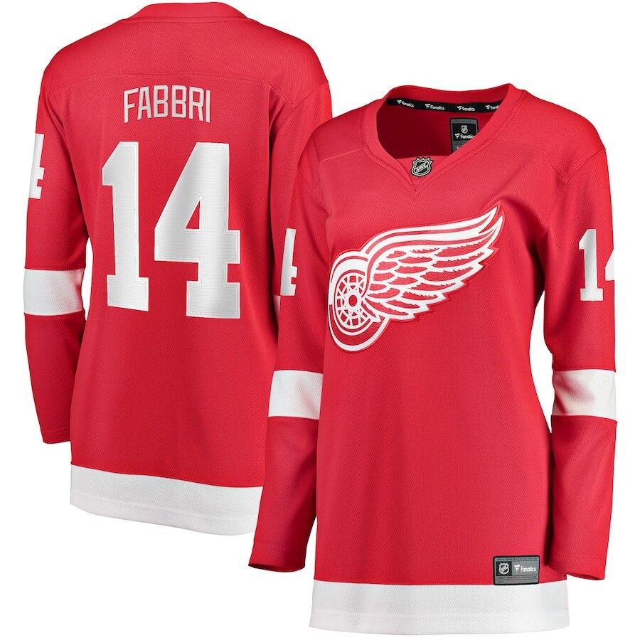 

Джерси Fanatics Branded Detroit Red Wings, красный