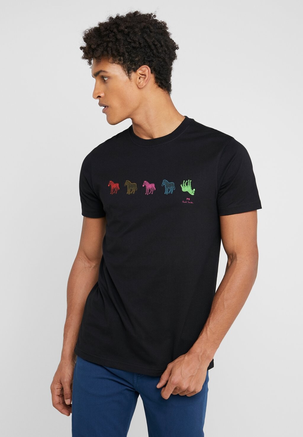 

Футболка с принтом PS Paul Smith, черный