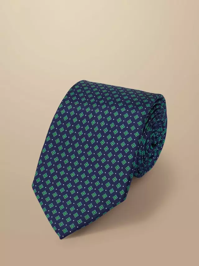 

Галстук Charles Tyrwhitt Geo Pattern Silk