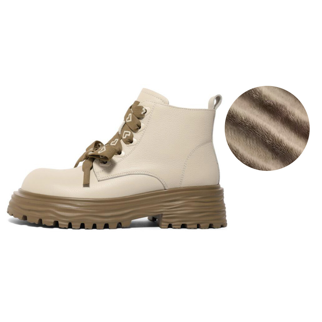 

Ботинки Martin Boot женские Belle, бежевый