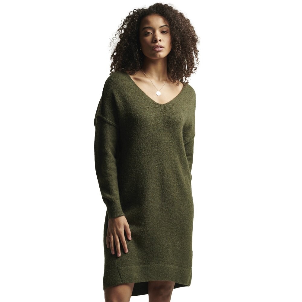 

Платье Superdry Studios Slouch V Knit, зеленый