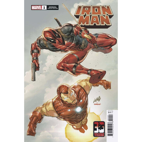 

Книга Iron Man Annual #1 Liefeld Deadpool 30Th Variant