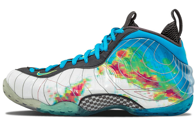 

Nike Foamposite One Weatherman Синий/Белый