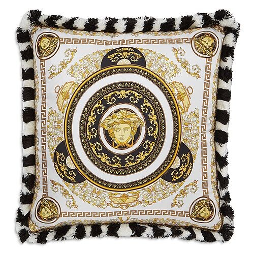 

Шелковая подушка Medusa Gala, 18 x 18 дюймов Versace, цвет White