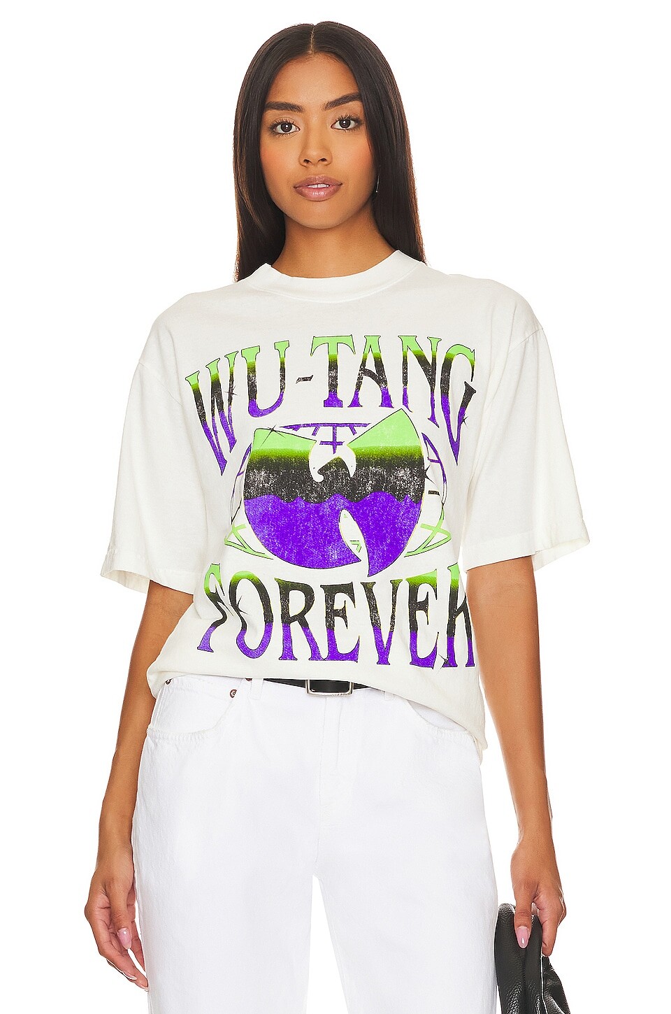 

Футболка SIXTHREESEVEN Wu Tang Forever Date T-shirt, цвет Creme