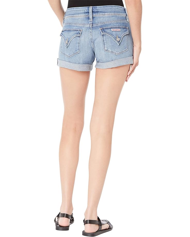 цена Шорты Hudson Jeans Croxley Midthigh Shorts in Cheerful, цвет Cheerful