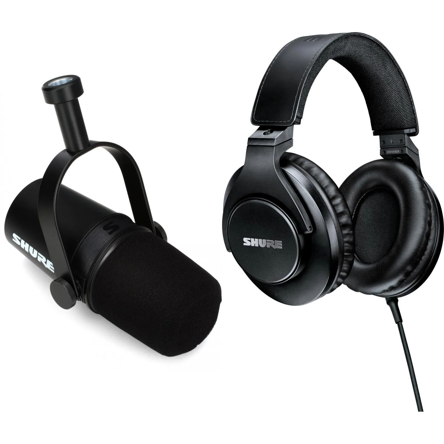 

Комплект подкастов с динамическим микрофоном Shure MV7X