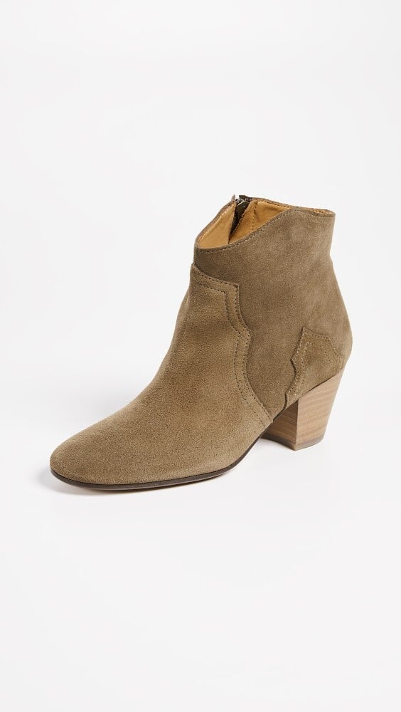 

Ботинки Isabel Marant Dicker Booties, коричневый