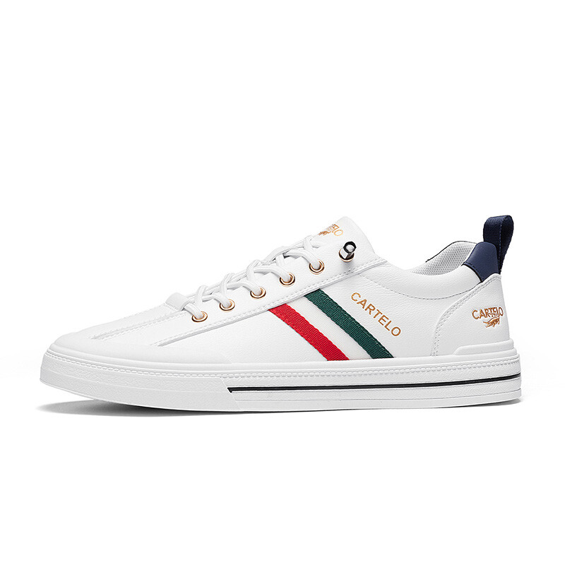 

Кроссовки CARTELO/Catilla crocodile Skateboarding Shoes Men Low-top, белый/синий