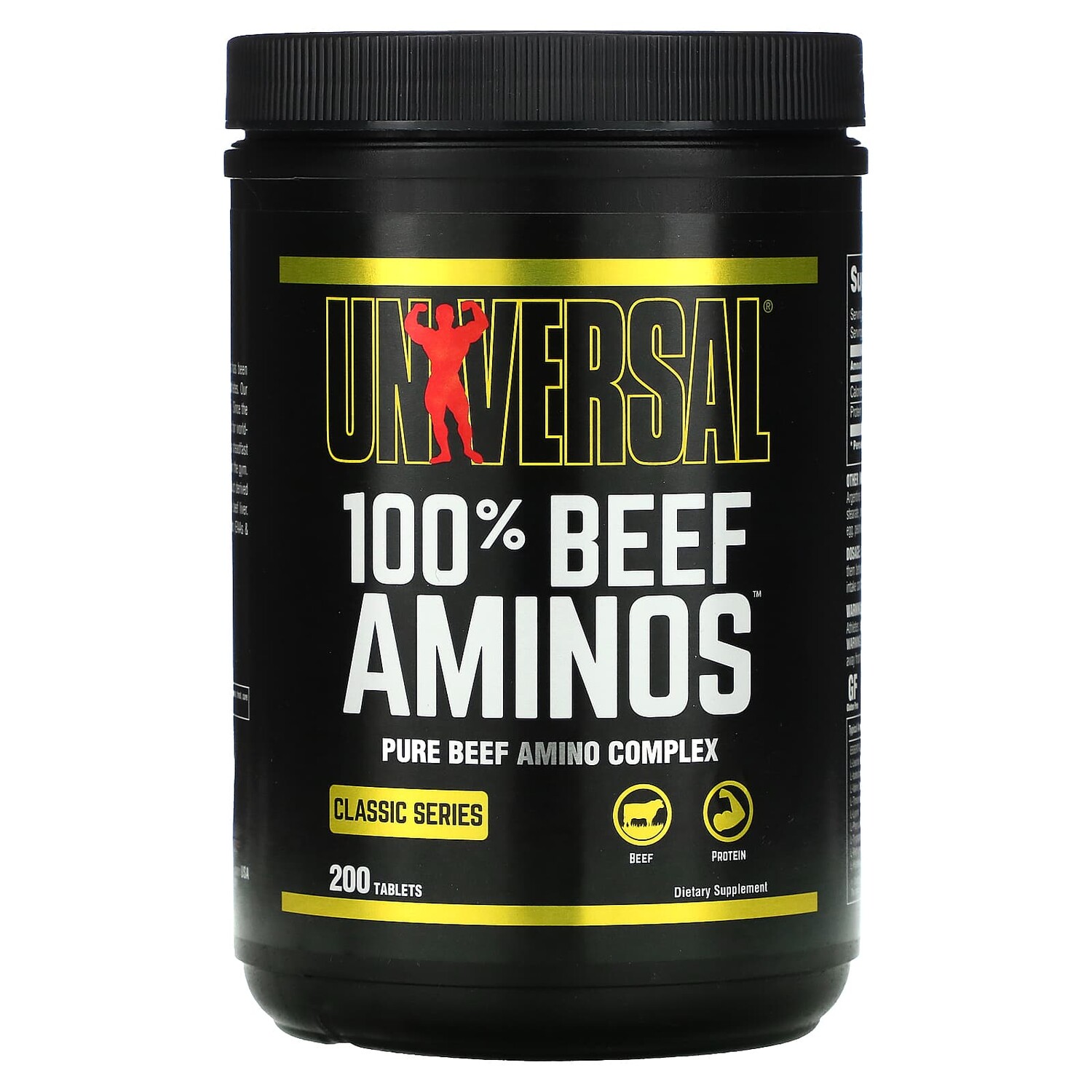 

100% аминокислоты говядины, 200 таблеток, Universal Nutrition