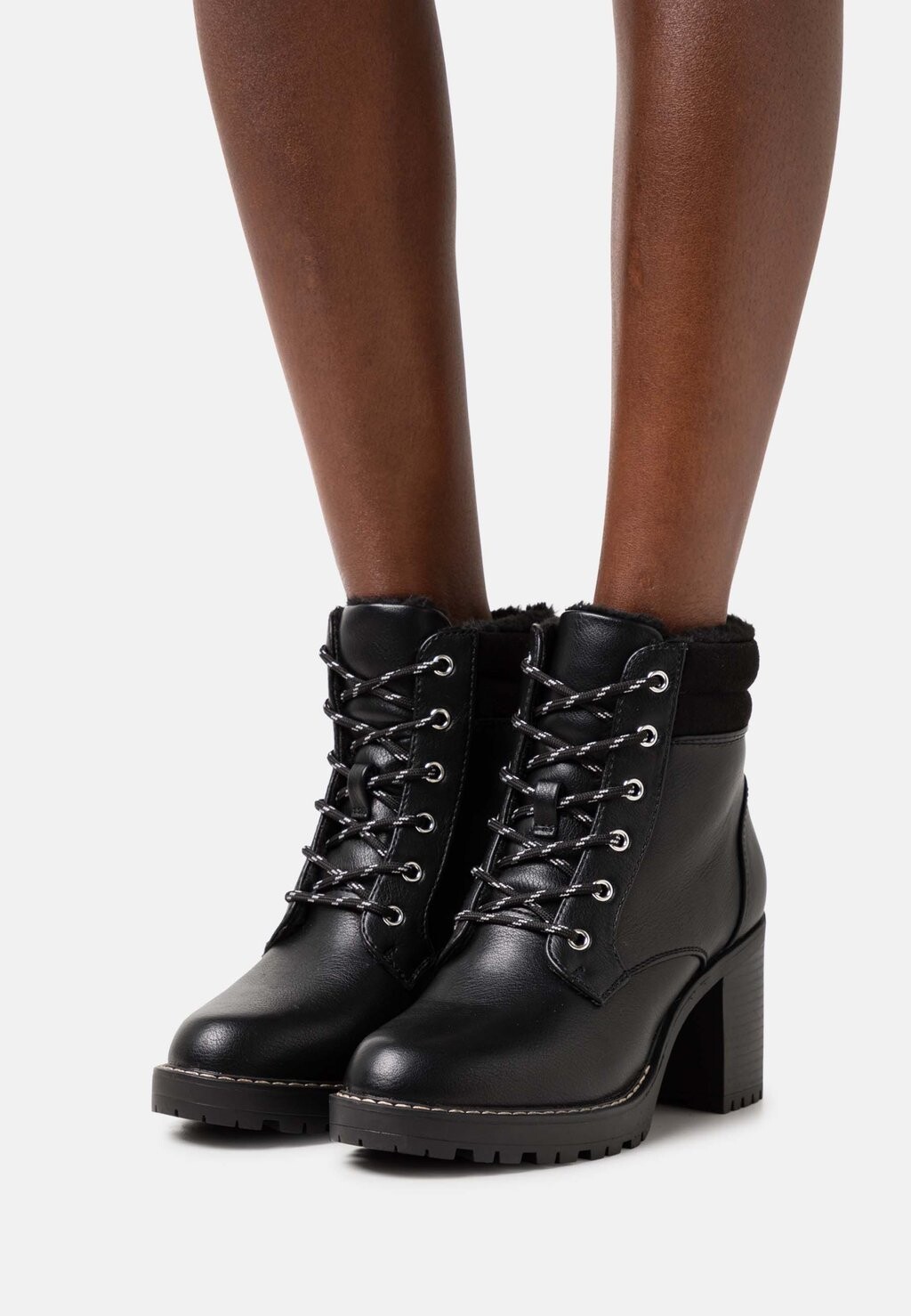 

Зимние ботинки ONLY SHOES ONLBARBARA HEELED BOOT, черный