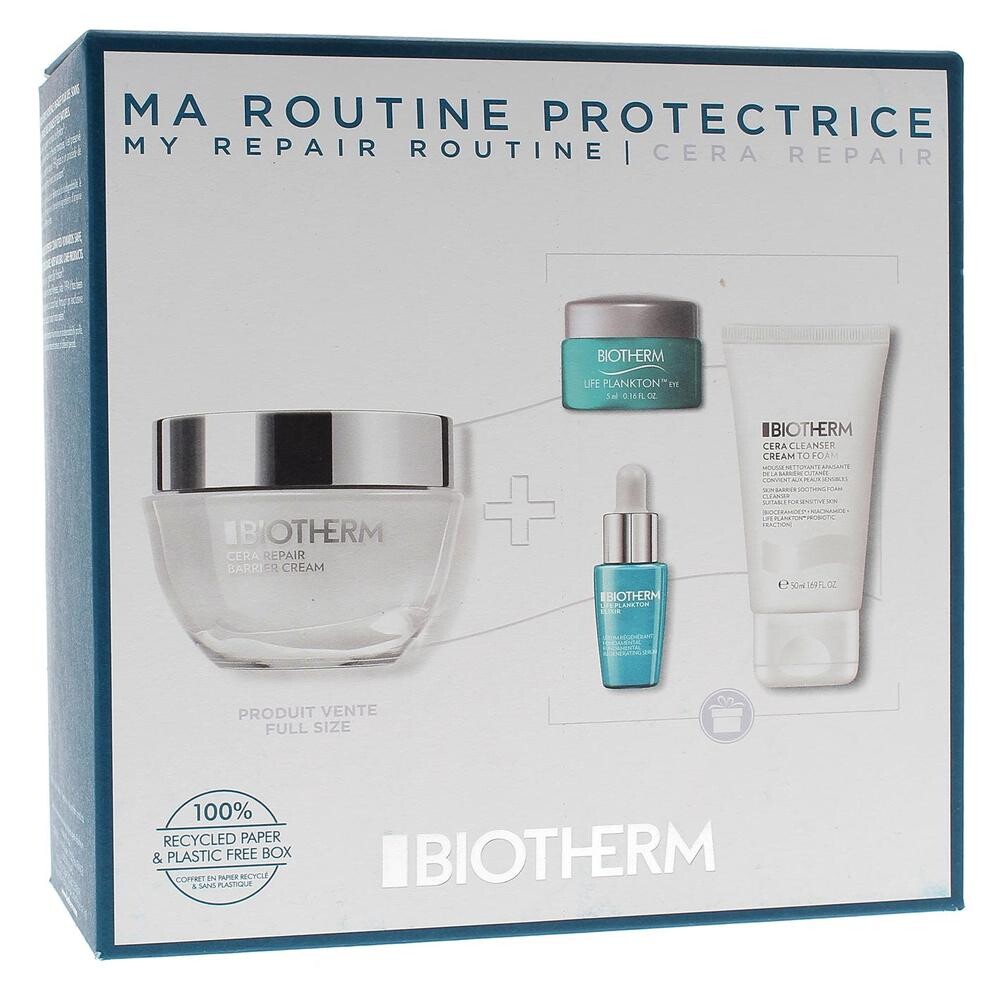 

Крем Biotherm Cera Repair, 50 мл + Jabon Limpiador + Маска Life Plankton, 7 мл