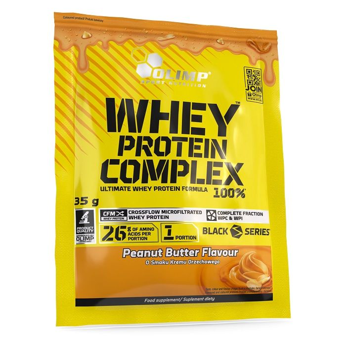 Протеиновая добавка Olimp Whey Protein Complex Peanut Butter, 35 g scitec nutrition whey protein prof 2350 g peanut butter