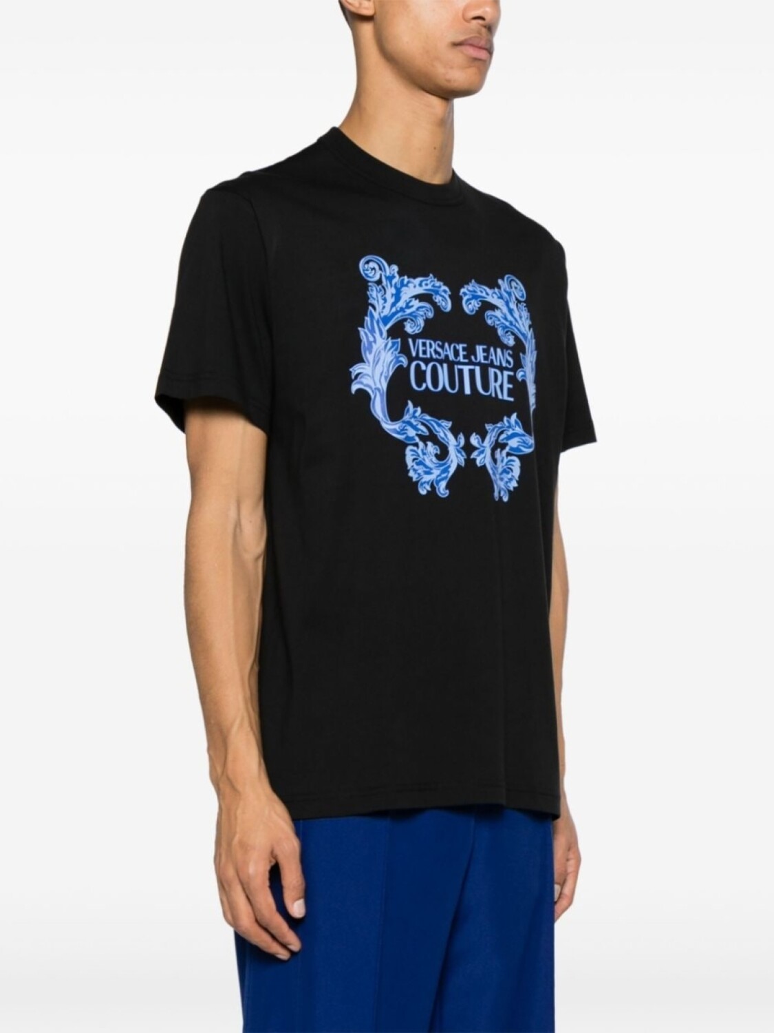 

Versace Jeans Couture футболка с логотипом, черный