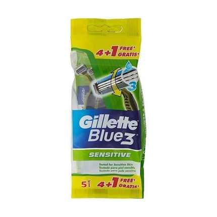 Одноразовые бритвы Blue 3 Sensitive, Gillette