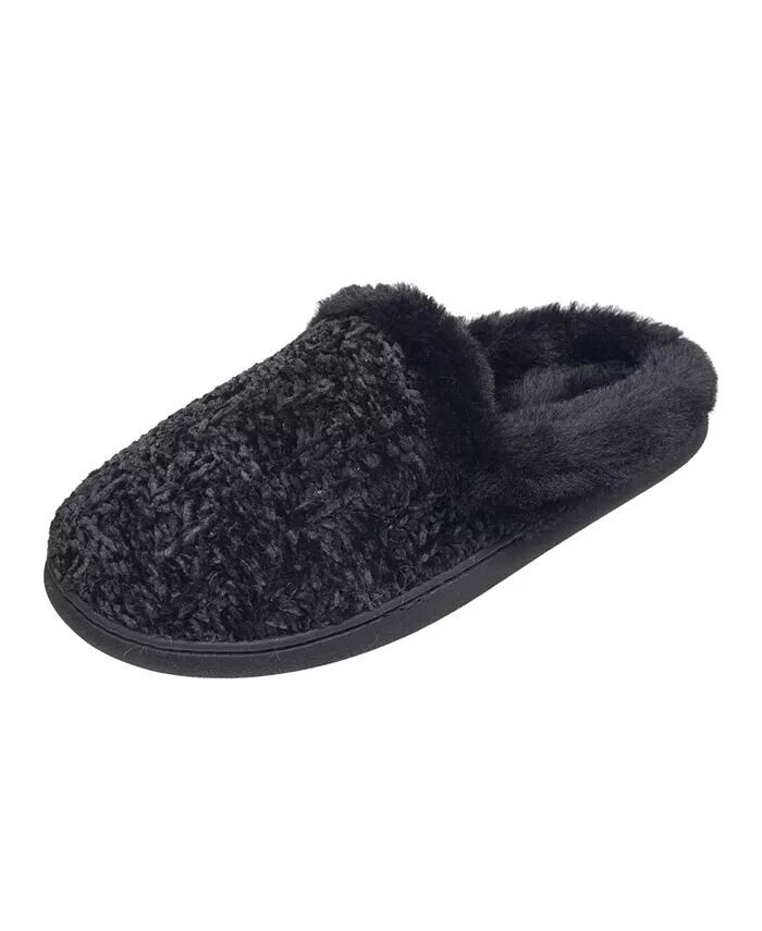 

Женские сабо из синели Nine West, черный