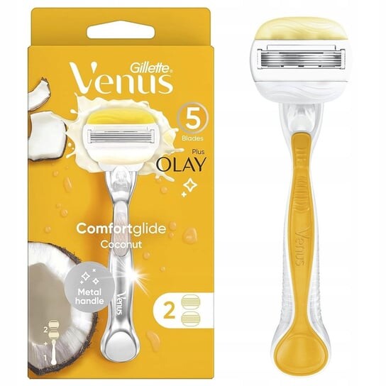 

Машинка с ручкой + 2 насадки для лезвий Gillette Venus Olay