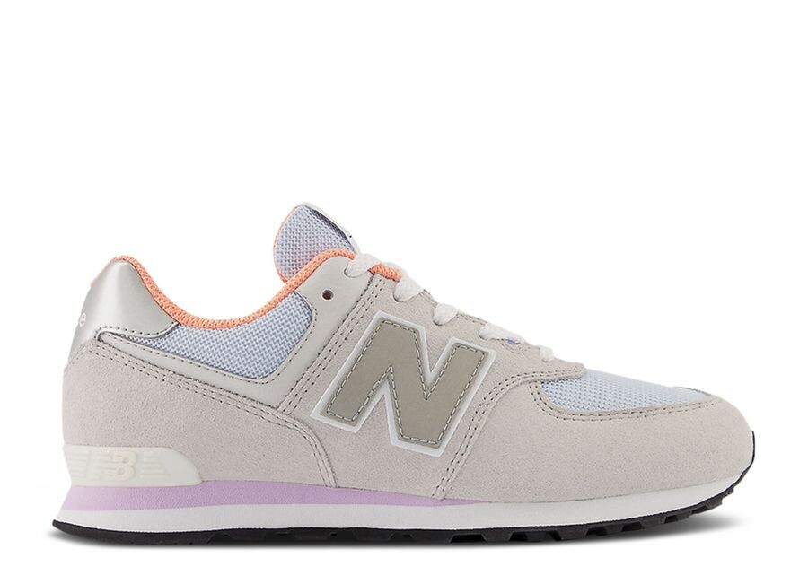 

Кроссовки New Balance 574 Big Kid 'Summer Fog Cyber Lilac', серый
