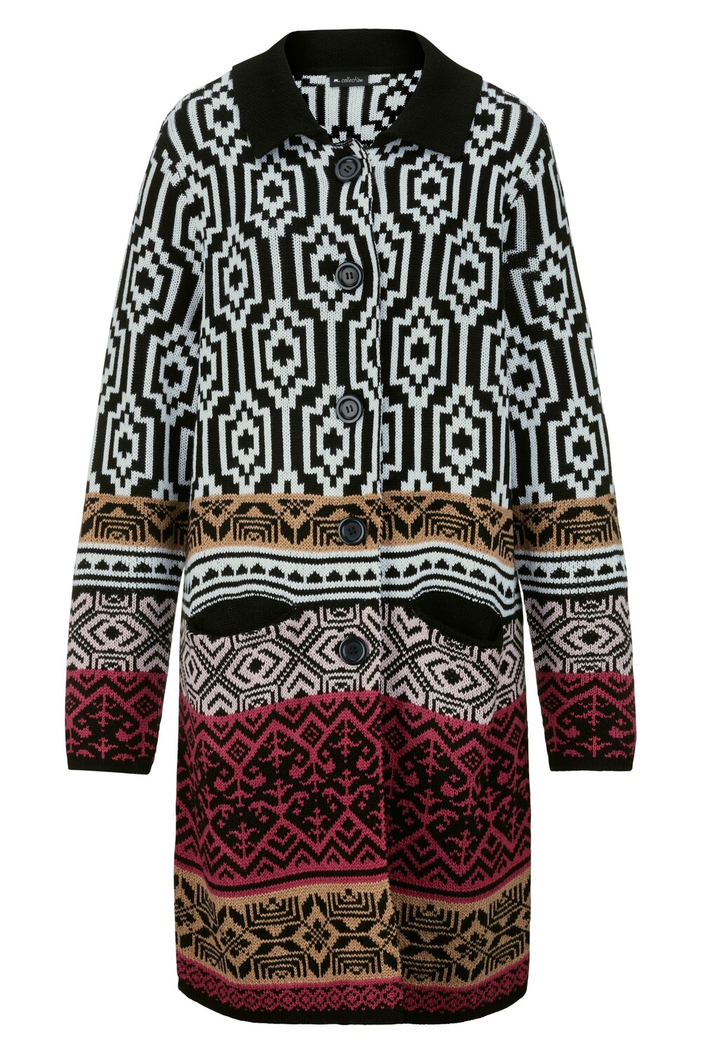 

Толстовка Ulla Popken Strickjacke, черный