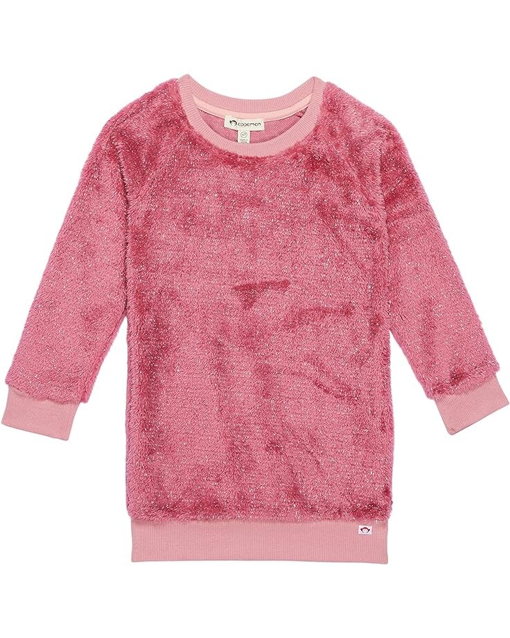 

Платье Appaman Avina Pink and Metallic Fuzzy Dress, цвет Dusty Rose