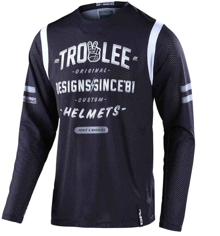 

Джерси для мотокросса GP Air Roll Out Troy Lee Designs, черно-белый