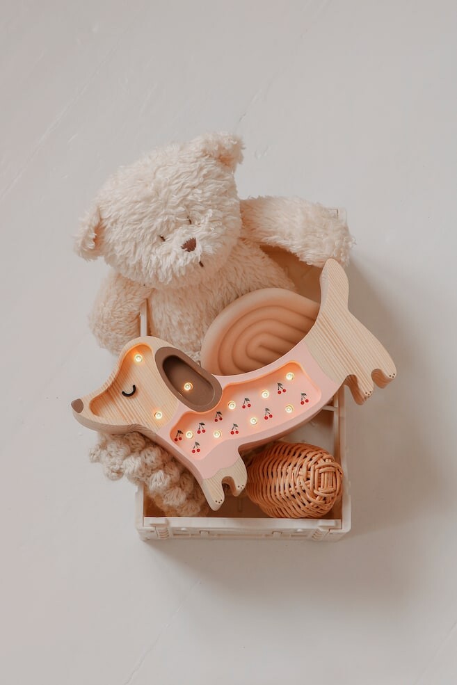 

Мини лампа для щенка Little Lights, розовый
