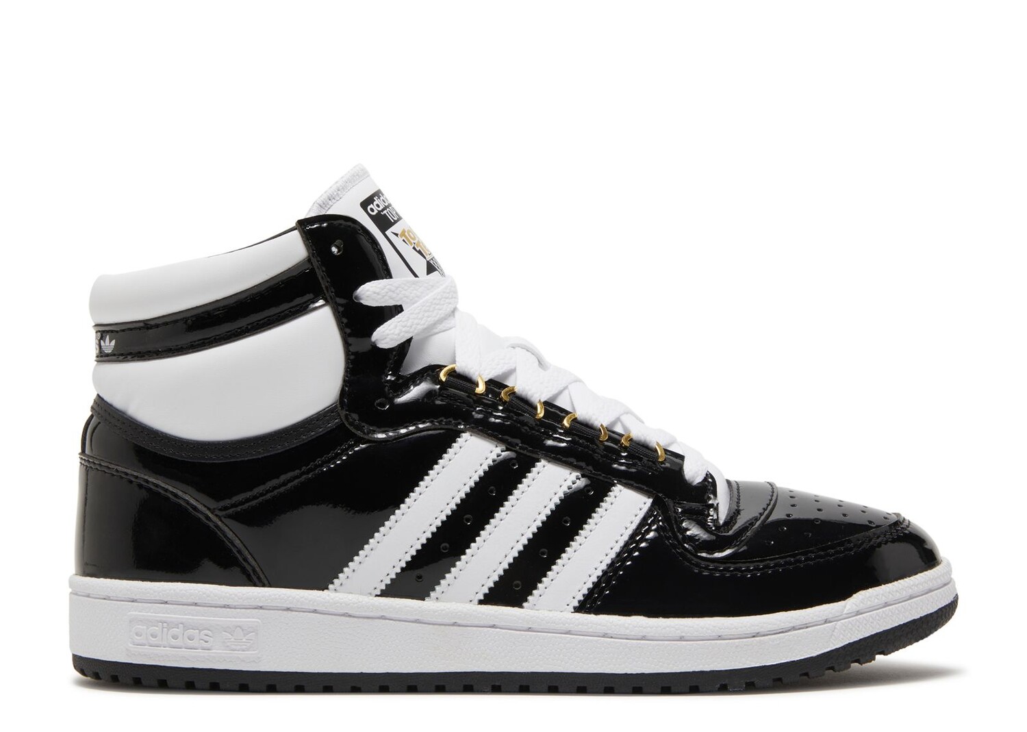 

Кроссовки adidas Top Ten Rb 'Black White Gold', черный