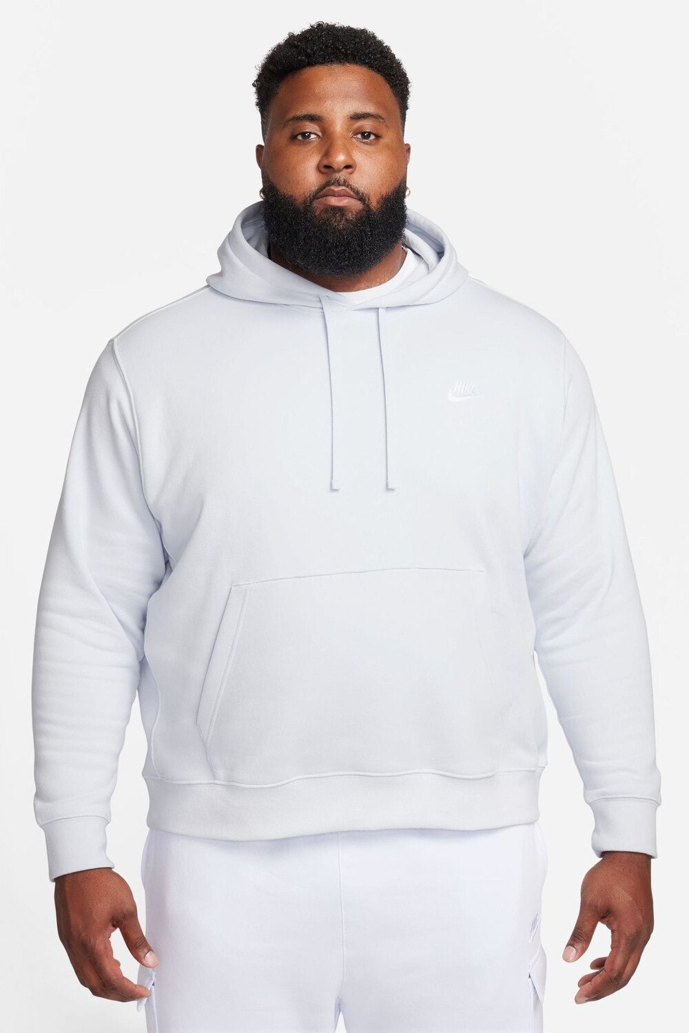 

Клубный свитер с капюшоном Nike, серый