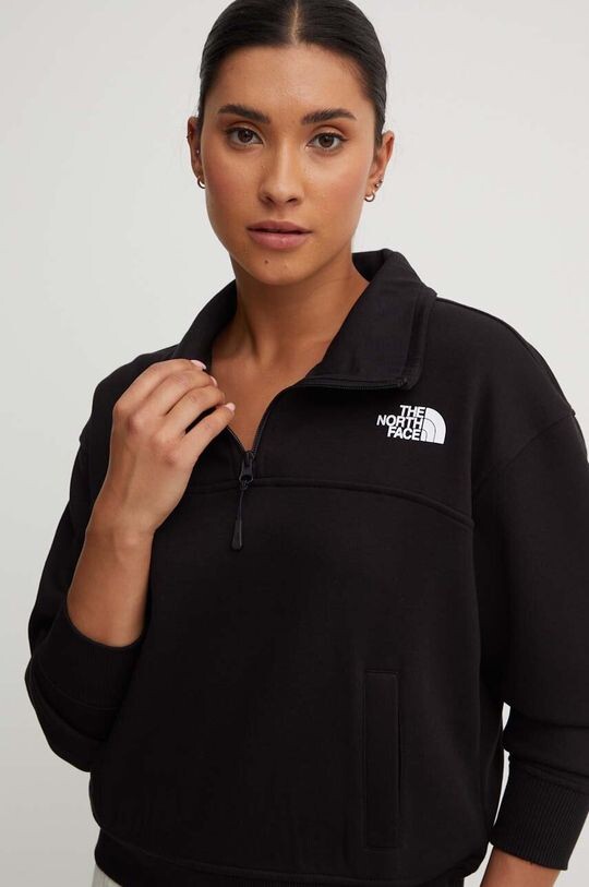 

Толстовка W Essential Qz Crew The North Face, черный