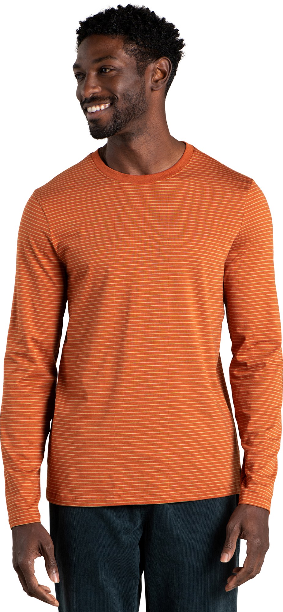 Футболка Tempo с длинными рукавами — мужская Toad&Co, оранжевый