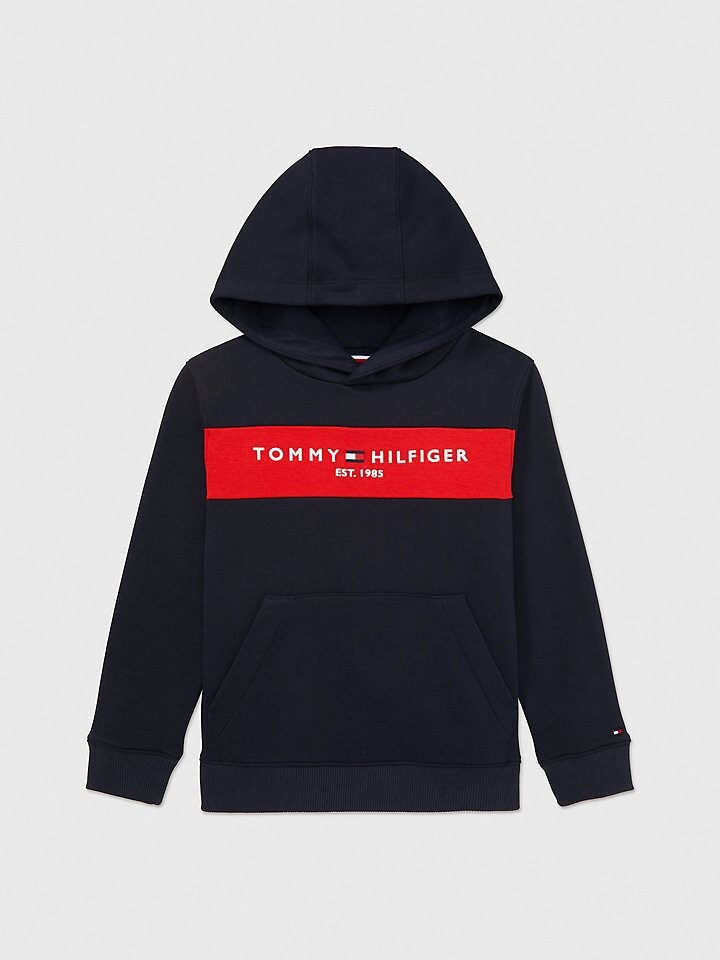 

Детская толстовка с цветными блоками Tommy Hilfiger